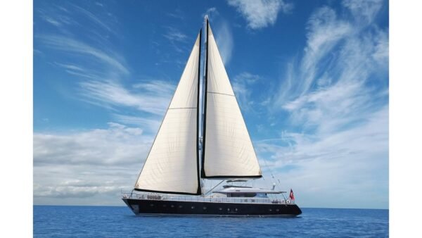 Silver K sailing yacht