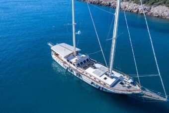 asn motor sailer yacht for rent in Turkey